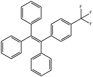 三氟甲基-4-(1,2,2-三苯乙烯基)苯 结构式