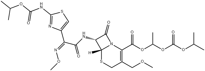 Cefpodoxime Proxetil Isopropylcarbamate Structure