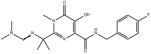 Raltegravir USP Impurity C Structure