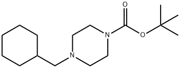 1-Piperazinecarboxylic acid, 4-(cyclohexylmethyl)-, 1,1-dimethylethyl ester