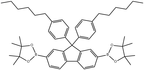 1206875-64-0 2,2'-[9,9-双(4-己基苯基)-9H-芴-2,7-双硼酸频哪醇酯]
