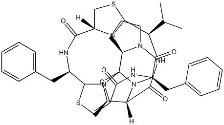 Lissoclinamide 6 Struktur
