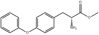 (R)-METHYL 2-AMINO-3-(4-PHENOXYPHENYL)PROPANOATE, 1213692-49-9, 结构式