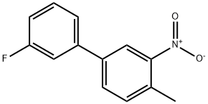 1,1'-联苯-3'-氟-4-甲基-3-硝基,1214378-54-7,结构式