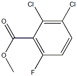 Benzoic acid, 2,3-dichloro-6-fluoro-, methyl ester,1214386-48-7,结构式