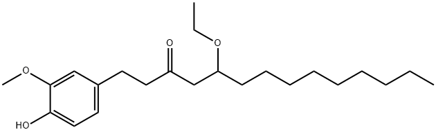 5-Ethoxy-10-Gingerol Structure