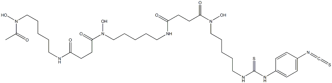 p-NCS-Bz-DFO Struktur