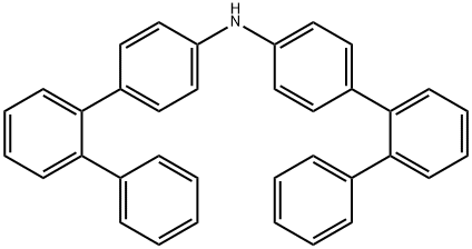 双(4-邻三联苯基)胺, 1222634-01-6, 结构式