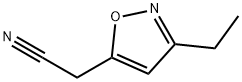(3-ethyl-5-isoxazolyl)acetonitrile(SALTDATA: FREE) Structure