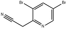 1227590-62-6 2-Pyridineacetonitrile, 3,5-dibromo-