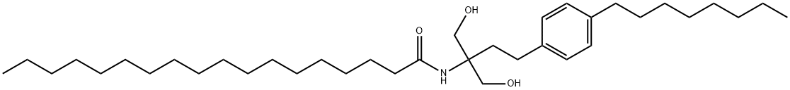 芬戈莫德硬脂酸酯酰胺,1242271-27-7,结构式