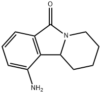 Pyrido[2,1-a]isoindol-6(2H)-one, 10-amino-1,3,4,10b-tetrahydro- 结构式
