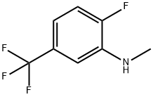 2-Fluoro-N-methyl-5-(trifluoromethyl)aniline Struktur