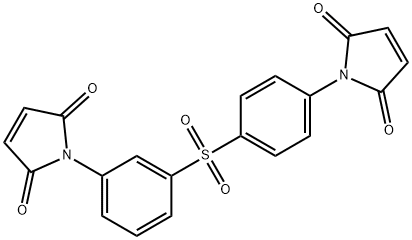 4,4- BISMALEIMIDODIPHENYL SULFONE(44DDS/BMI) Structure