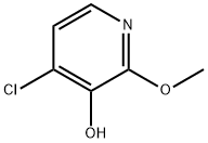 3-Pyridinol, 4-chloro-2-methoxy- Struktur