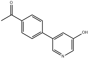 1261908-01-3 Ethanone, 1-[4-(5-hydroxy-3-pyridinyl)phenyl]-