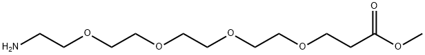 4,7,10,13-Tetraoxapentadecanoic acid, 15-amino-, methyl ester|4,7,10,13-Tetraoxapentadecanoic acid, 15-amino-, methyl ester