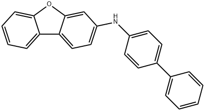 N-联苯-4-基-3-二苯并[B,D]呋喃胺, 1290039-85-8, 结构式