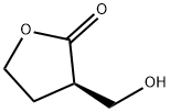 2(3H)-Furanone, dihydro-3-(hydroxymethyl)-, (3R)- Struktur