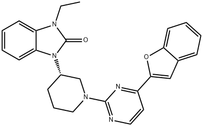 TCF-2氢键有机骨架 结构式