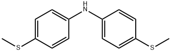 Benzenamine, 4-(methylthio)-N-[4-(methylthio)phenyl]-, 1310458-10-6, 结构式