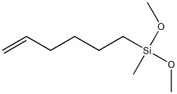 Silane, 5-?hexen-?1-?yldimethoxymethyl-,131443-35-1,结构式