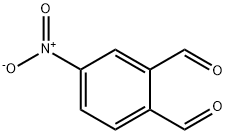 1,2-Benzenedicarboxaldehyde, 4-nitro- Struktur