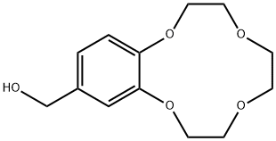 4'-羟甲基苯并-12-冠-4 结构式