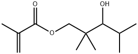 2-甲基-2-丙烯酸-2,2,4-三甲基-1,3-戊二醇单酯 结构式