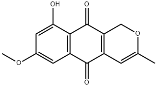 5-deoxyanhydrofusarubin Structure
