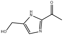 Ethanone, 1-[5-(hydroxymethyl)-1H-imidazol-2-yl]- 结构式