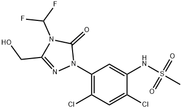 Hydroxy Sulfentrazone Structure