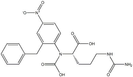 a-N-Cbz-D-citrulline p-nitrophenyl ester Structure