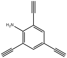 Benzenamine, 2,4,6-triethynyl- Struktur