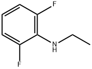 BENZENAMINE, N-ETHYL-2,6-DIFLUORO-,13800-03-8,结构式