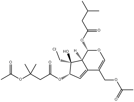 Valeriandoid B Struktur