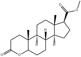 methyl (4aR,4bS,6aS,9aS,9bS)-4a,6a-dimethyl-2-oxohexadecahydroindeno[5,4-f]chromene-7-carboxylate Structure