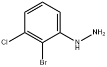 (4-溴-3-氯苯基)肼, 1388045-78-0, 结构式