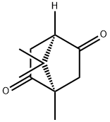 1,7,7-trimethylbicyclo<2.2.1>heptan-2,5-dione Struktur