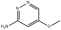 3-Pyridazinamine, 5-methoxy- Structure