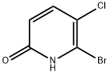 2(1H)-Pyridinone, 6-bromo-5-chloro- 结构式