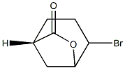 (1S,4S,5S)-4-Bromo-6-oxabicyclo[3.2.1]octan-7-one 化学構造式
