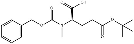 Z-N-ME-D-GLU(OTBU)-OH, 140837-98-5, 结构式