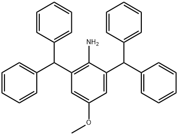 2,6-Diphenylmethyl-4- methoxyaniline,1416368-01-8,结构式