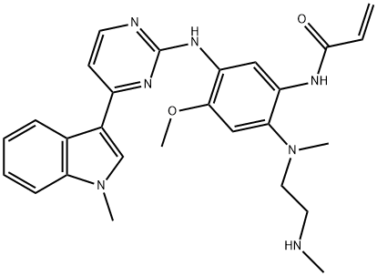 AZ 7550 化学構造式