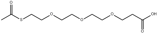 羧酸-三聚乙二醇-硫代乙酸酯 结构式