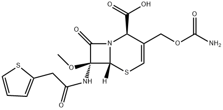 Cefoxitin Impurity 6 Struktur