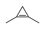 Cyclopropene, 1,2-dimethyl- Struktur