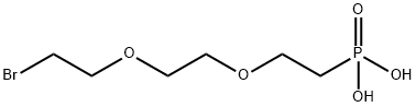 溴-二聚乙二醇-膦酸, 1446282-44-5, 结构式