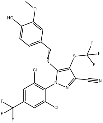バニリプロール 化学構造式